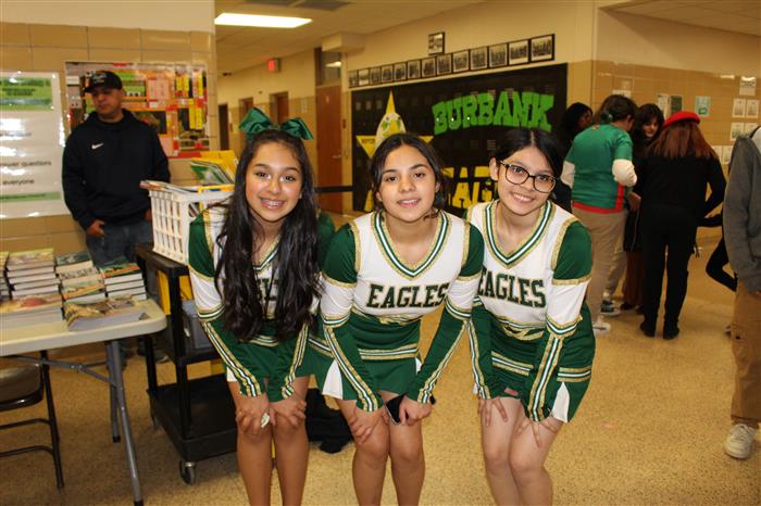 Bringing Cheer to the Family Academic Night